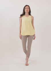 Blue tank top open on the sides