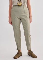 מכנס 3 רוכסנים סטון