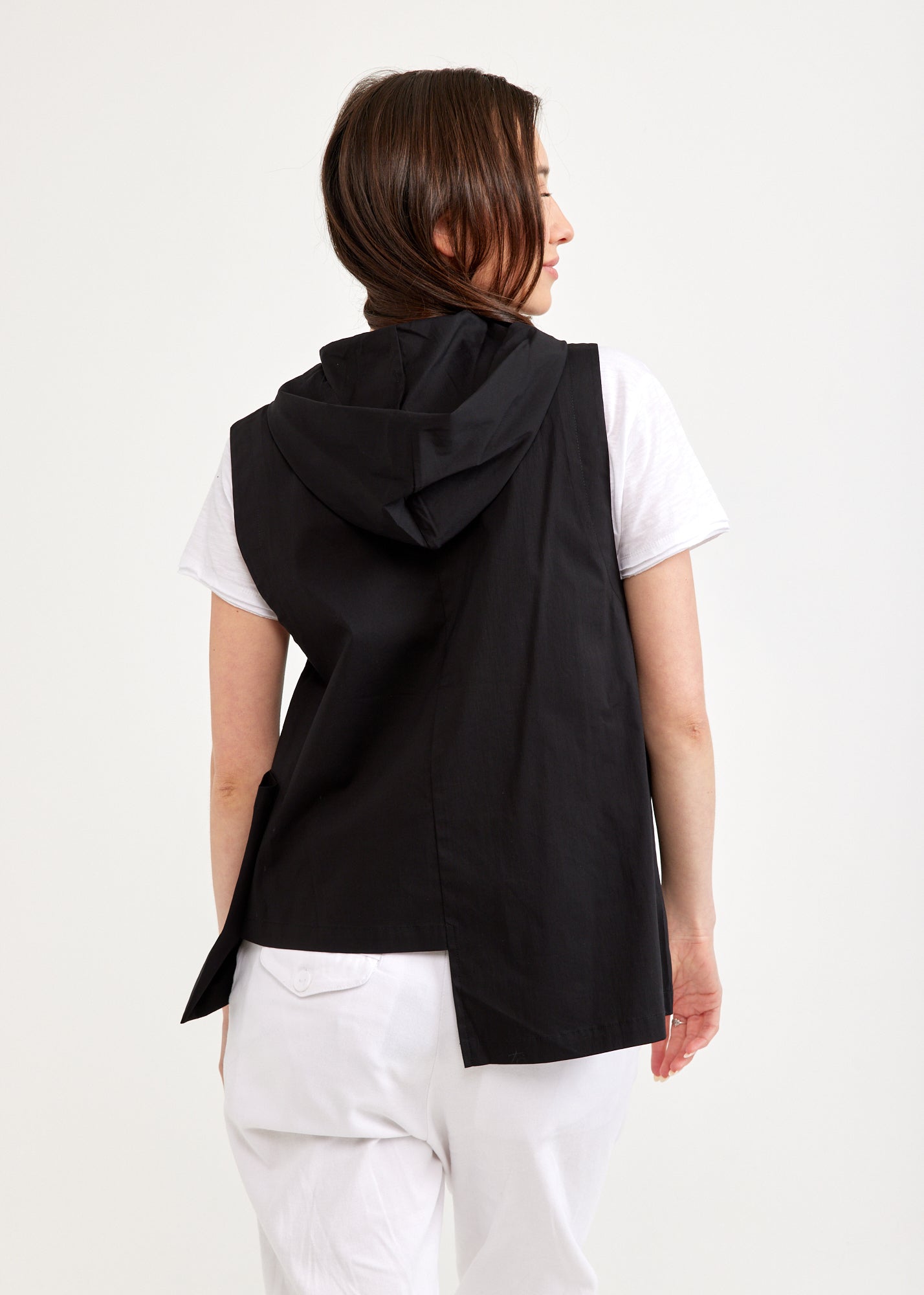 Set of buttons with a black hood