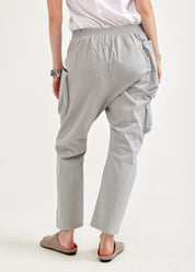 מכנסיים ארוכים עם 3 כיסים אפור בהיר