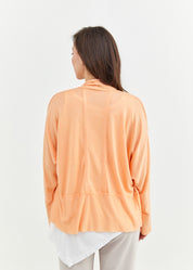 עליונית סלאב פשתן עם חתכים כתום