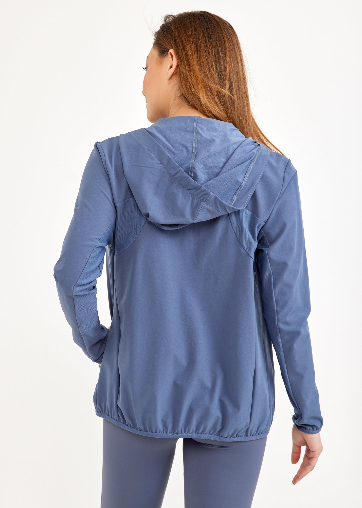 עליונית ניילון שילוב רשת כחול