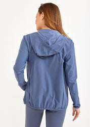 עליונית ניילון שילוב רשת כחול