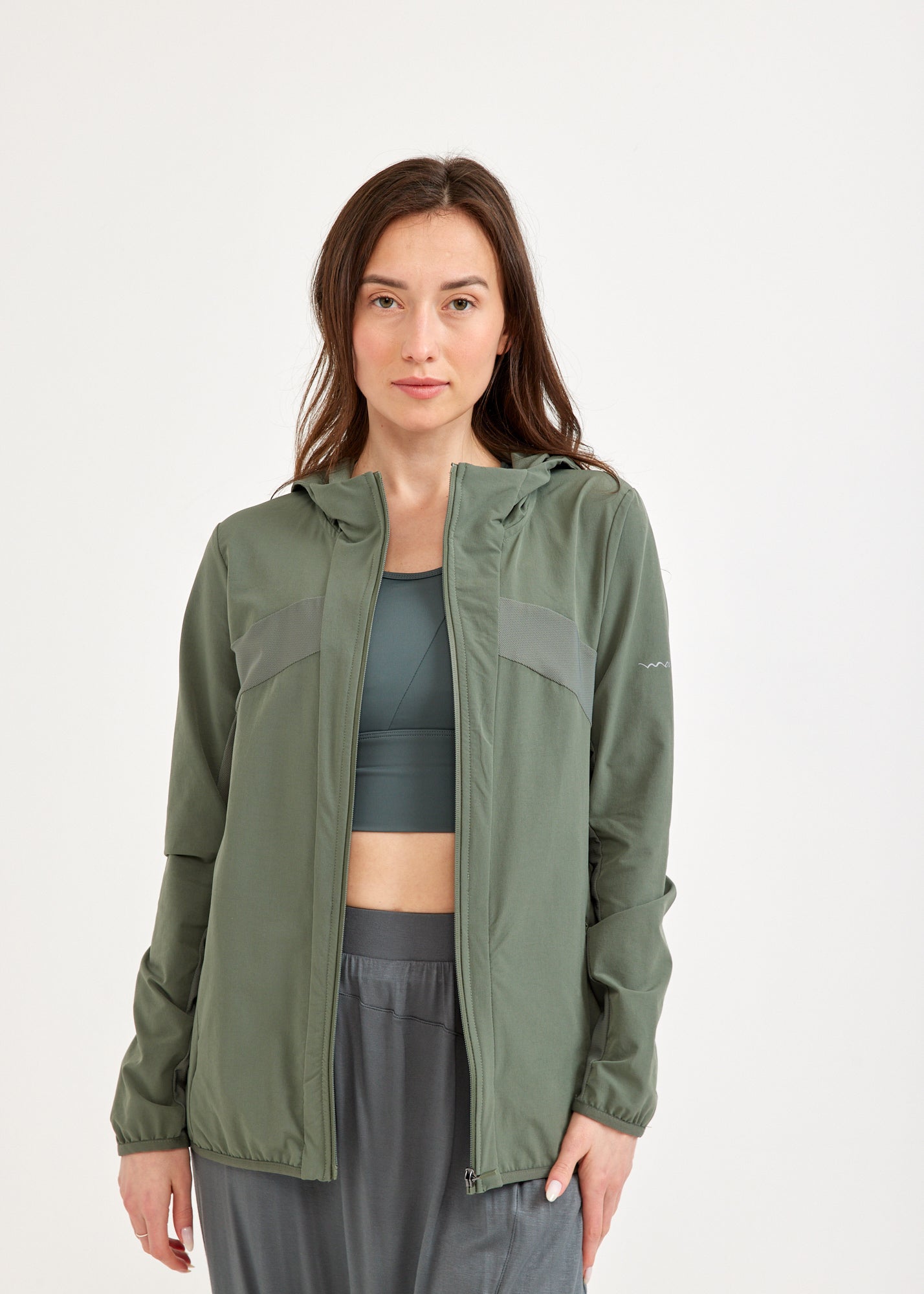 עליונית ניילון שילוב רשת ירוק