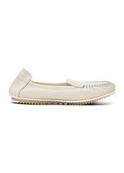 Women's Soft Leather Moccasins Stone