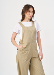 אוברול כתפיות עם סרט חום