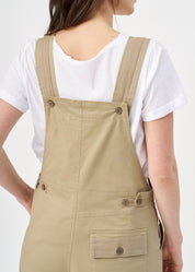 אוברול כתפיות עם סרט חום