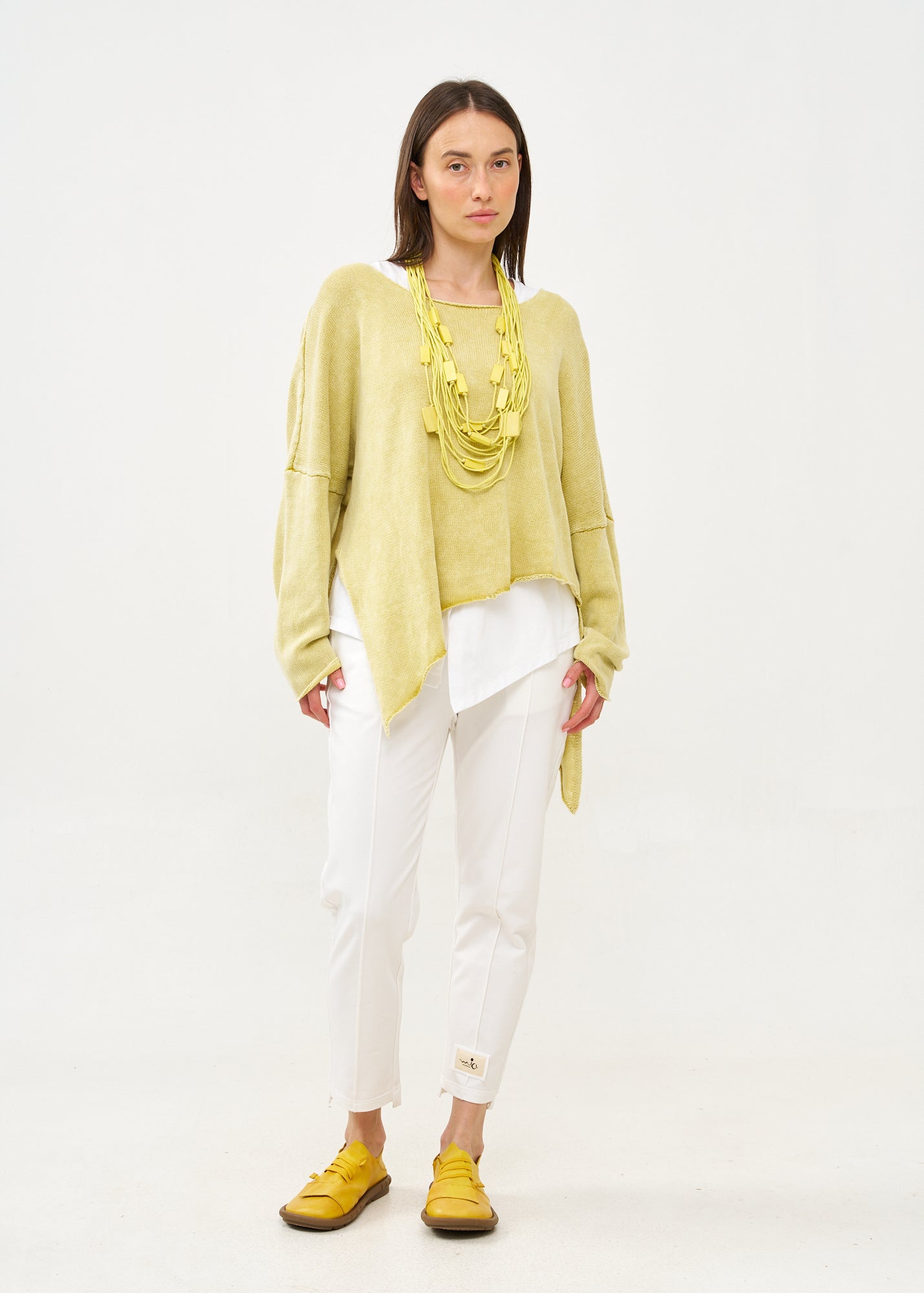 סריג ווש עטלף אוברסייז חרדל