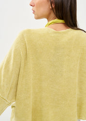 סריג ווש עטלף אוברסייז חרדל