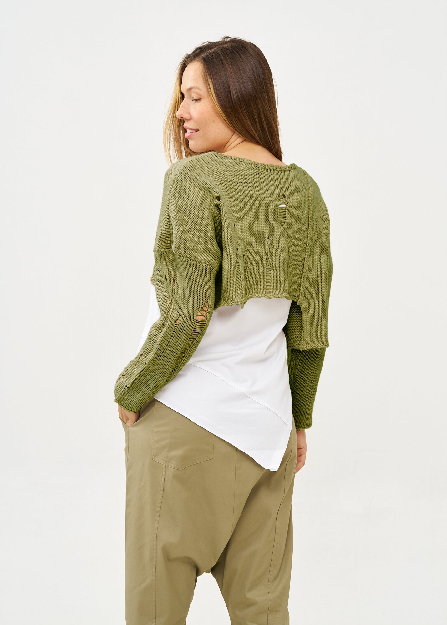 סריג סיומת אסימטרית עם פרימות ירוק