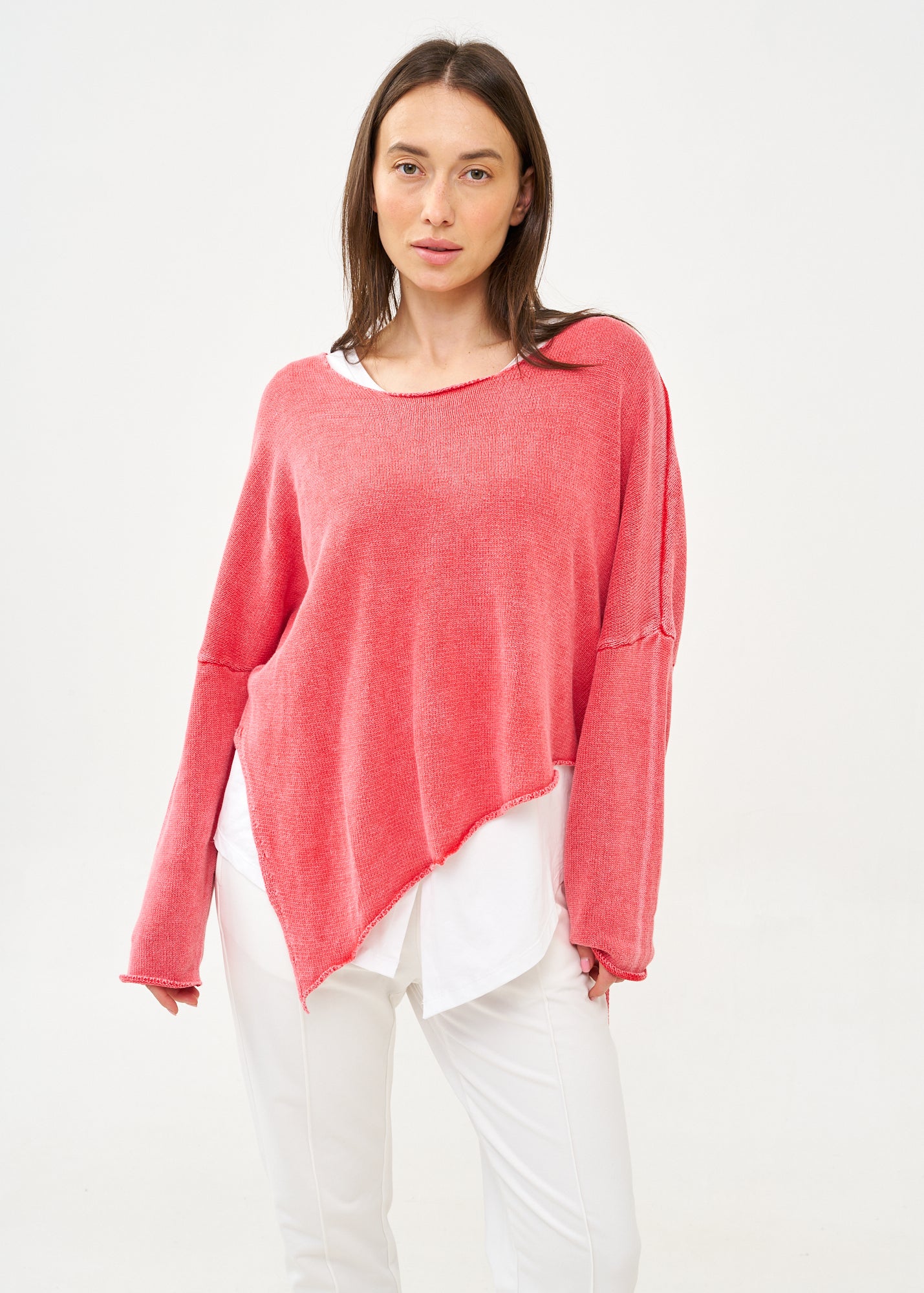 סריג ווש עטלף אוברסייז אדום ווש