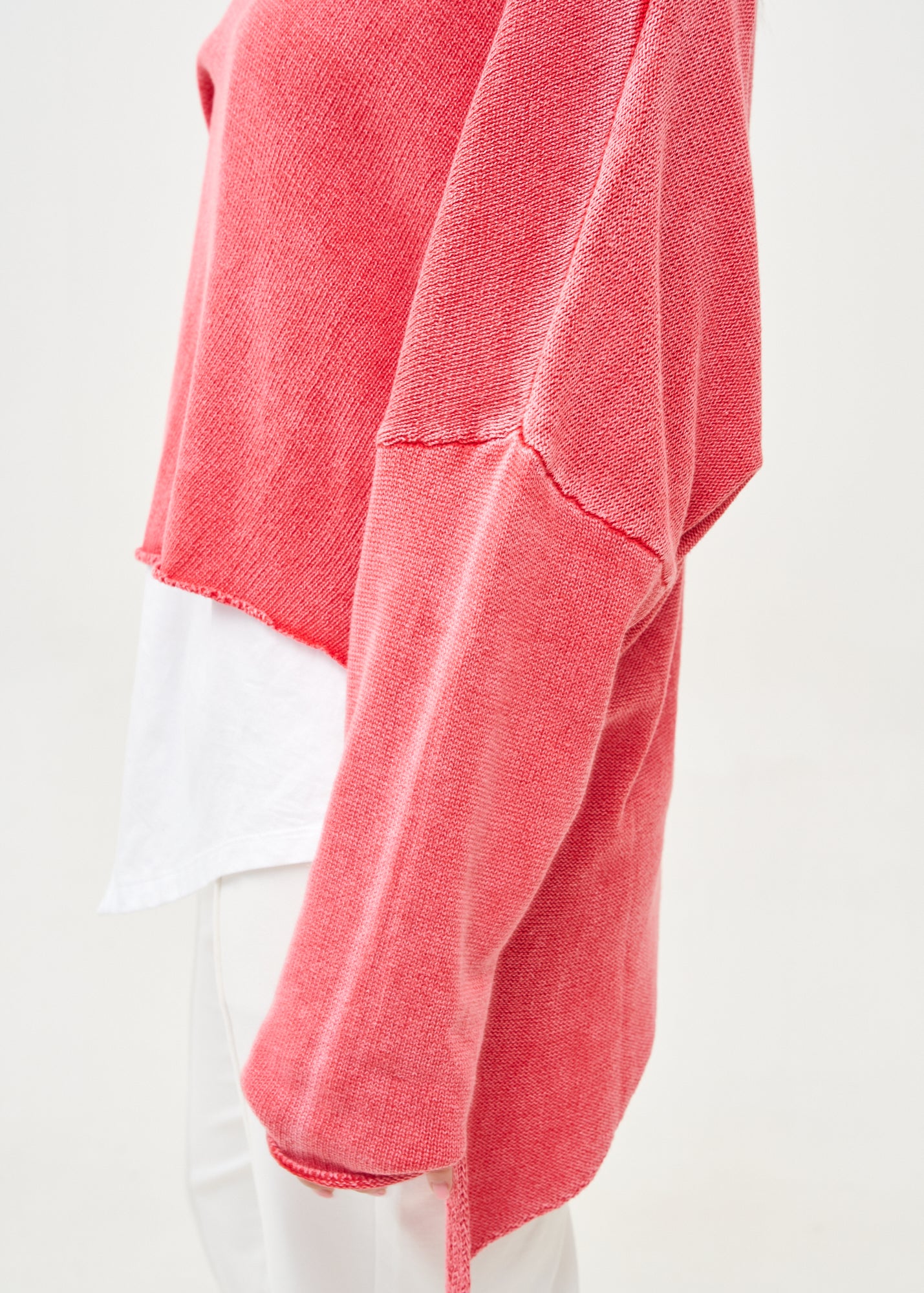 סריג ווש עטלף אוברסייז אדום ווש