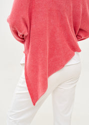 סריג ווש עטלף אוברסייז אדום ווש