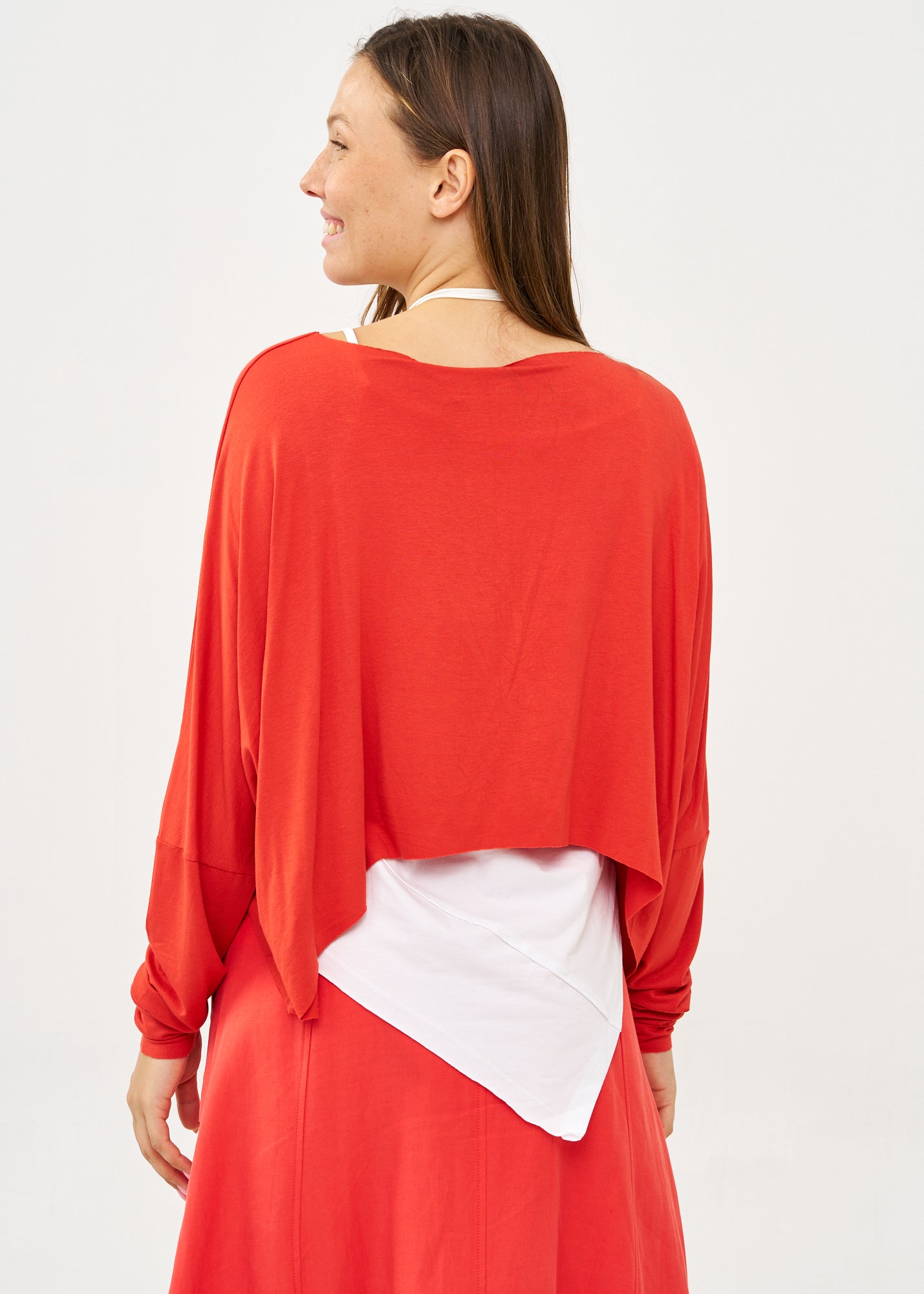 חולצה שרוול ארוך דקה חמרה