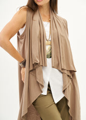 וסט טריקו ללא סגירה חום