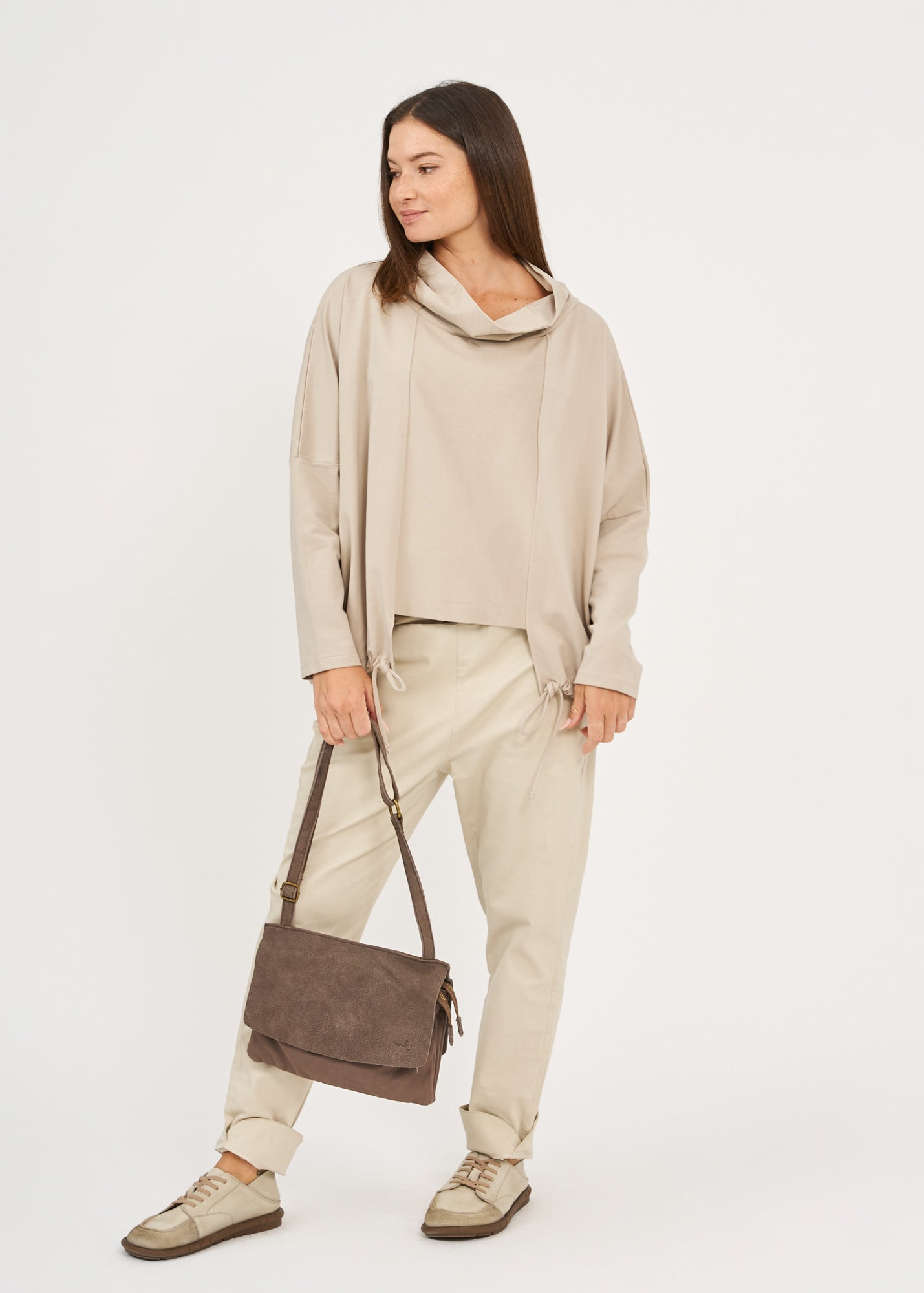 חולצה גולף אמצע שילוב הפוך סטון