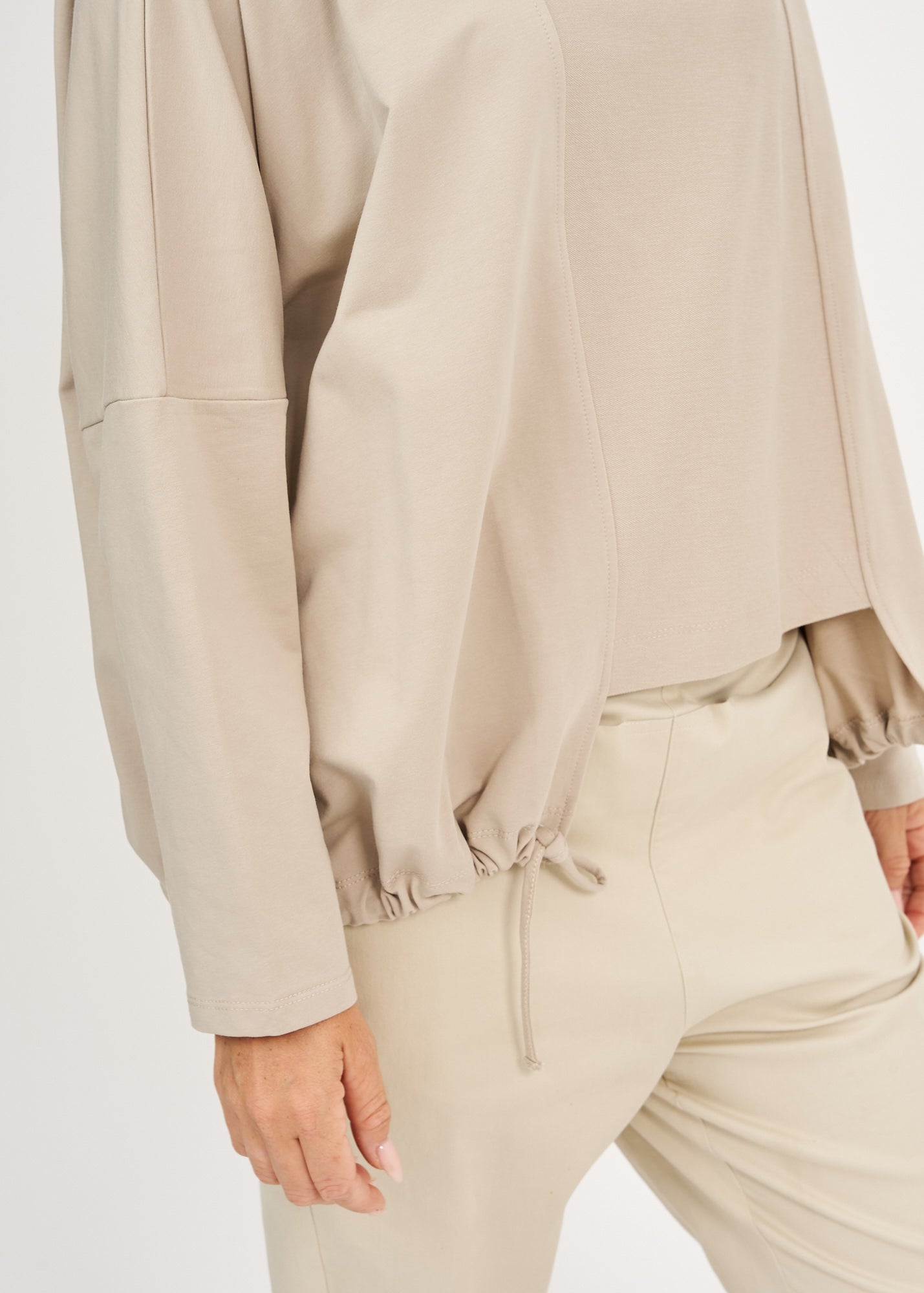 חולצה גולף אמצע שילוב הפוך סטון