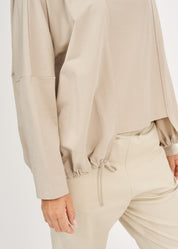 חולצה גולף אמצע שילוב הפוך סטון