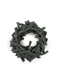 Green handmade tied cotton thread bracelet - 99