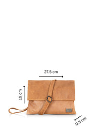 תיק ערב קלאפה ממוגנט חום ווש