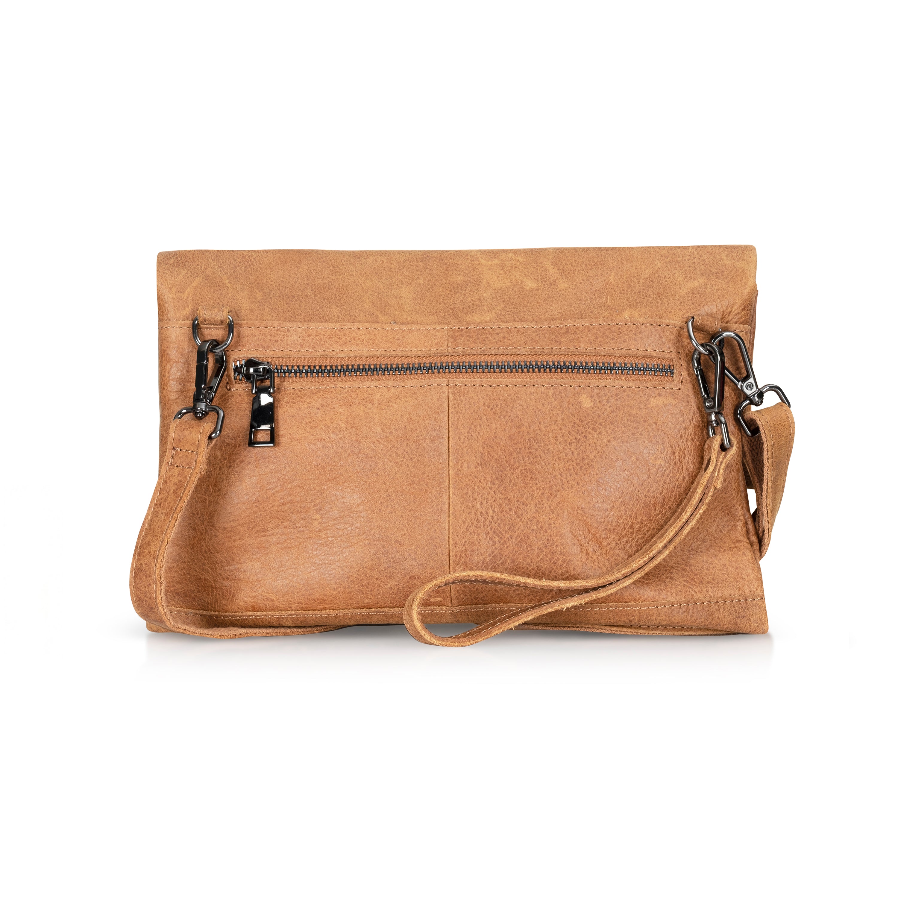Brown Wash Magnetic Clapham Evening Bag