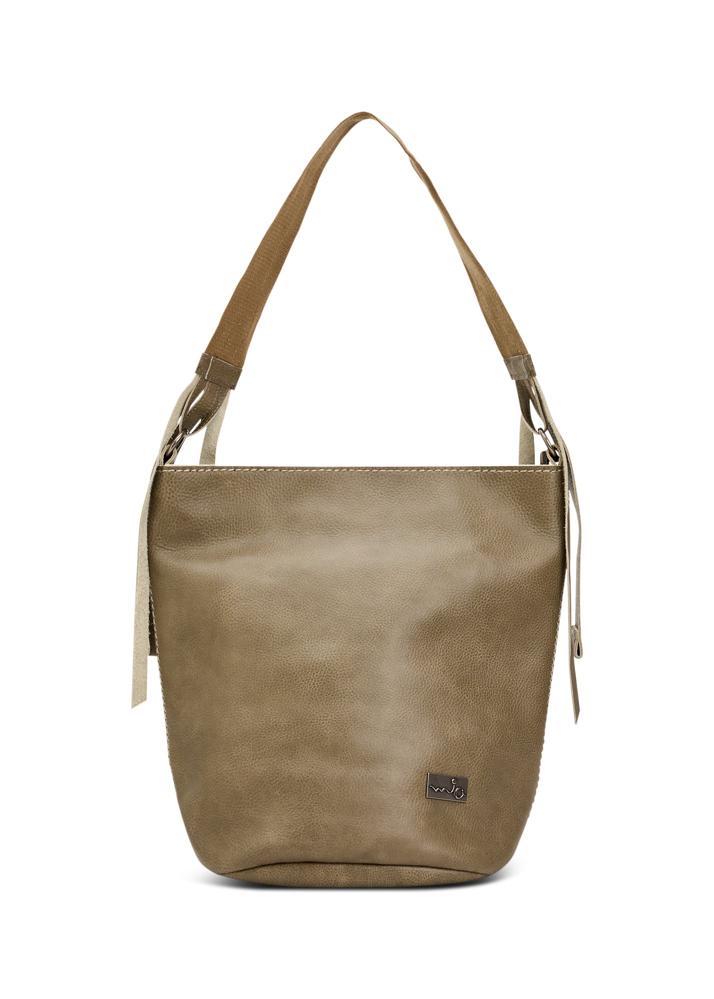 תיק עור באקט רצועה מתכווננת סטון