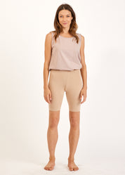 Beige short base tights