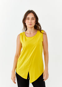 Undershirt diagonal stitching mustard spikes - 00