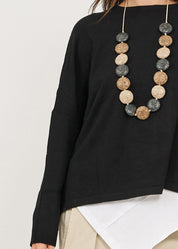Basic black round key lattice