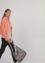 עליונית דקה צעיף מלופף שחור