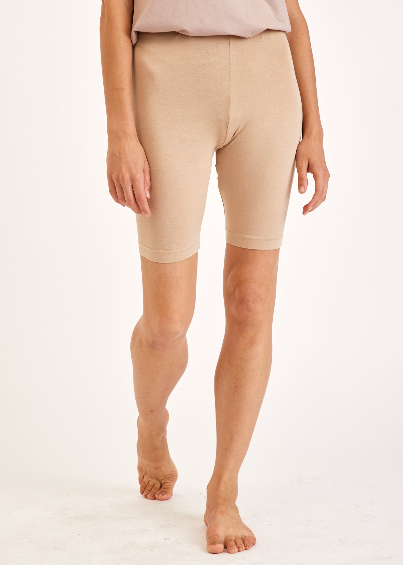 Beige short base tights